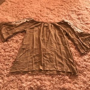 Off the shoulder blouse
